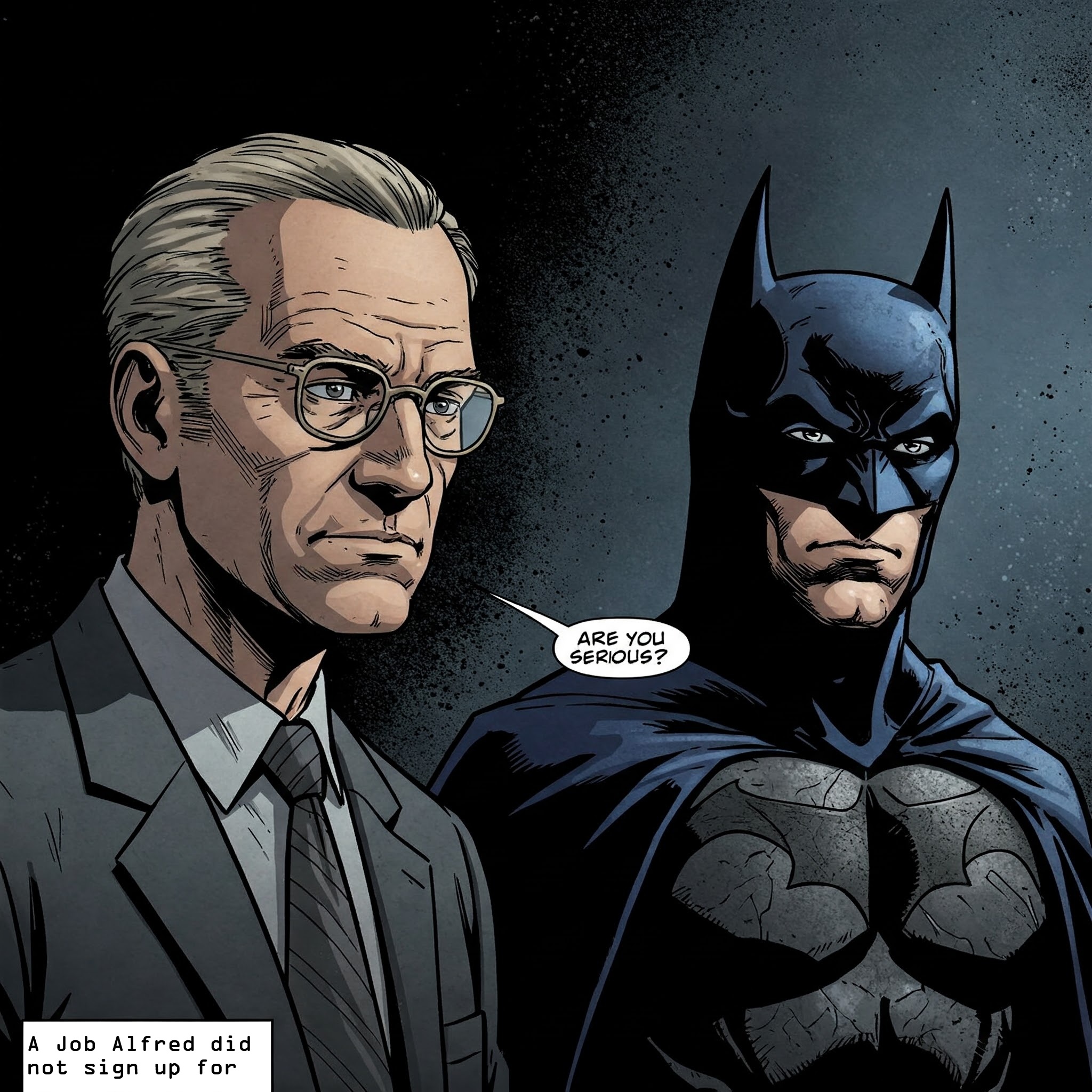Batman riding turtle